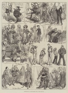 Sketches at a Fancy-Dress Ball